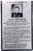 Lea Richer obituary card