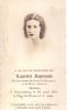 Laurette Raymond obituary card
