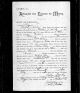 William J. McCoy & Alice Riley original marriage certificate