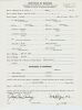 McCoy - Valliere marriage certificate